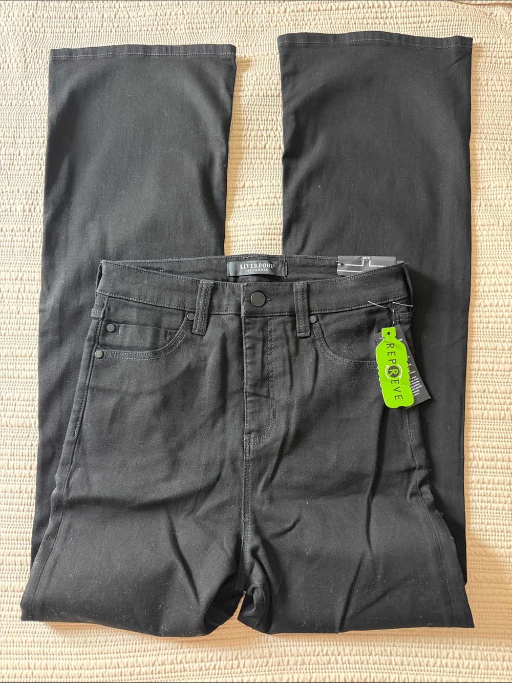 Liverpool ECO Lucy High Rise Bootcut Jeans in Black | Sz 29